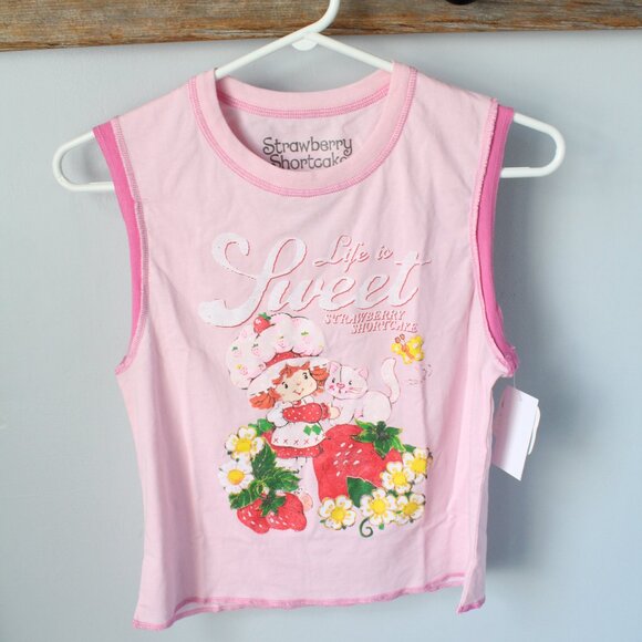 Strawberry Shortcake Classic CropTank Top Ladies - Picture 1 of 2
